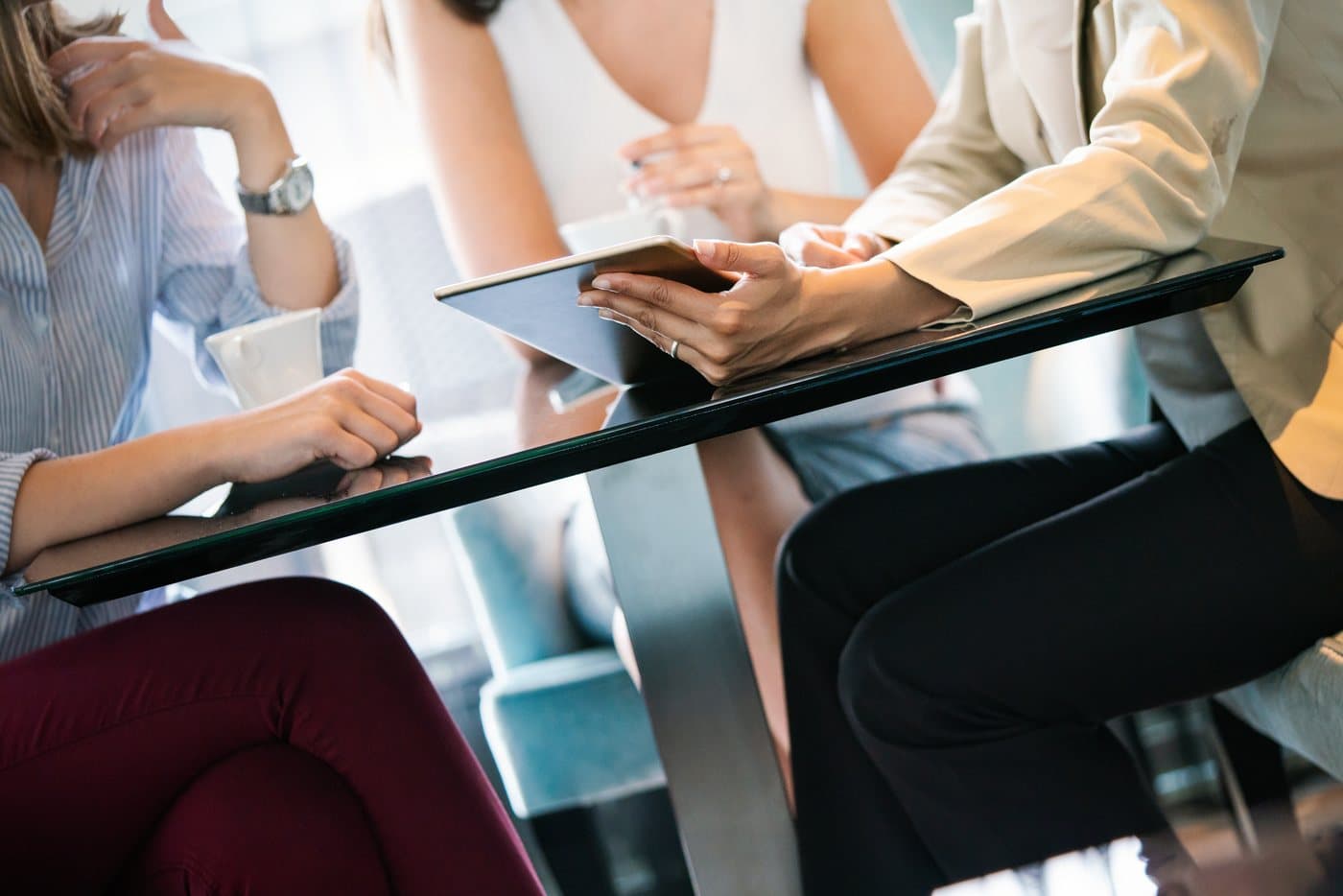 A small business team collaborating in Utah